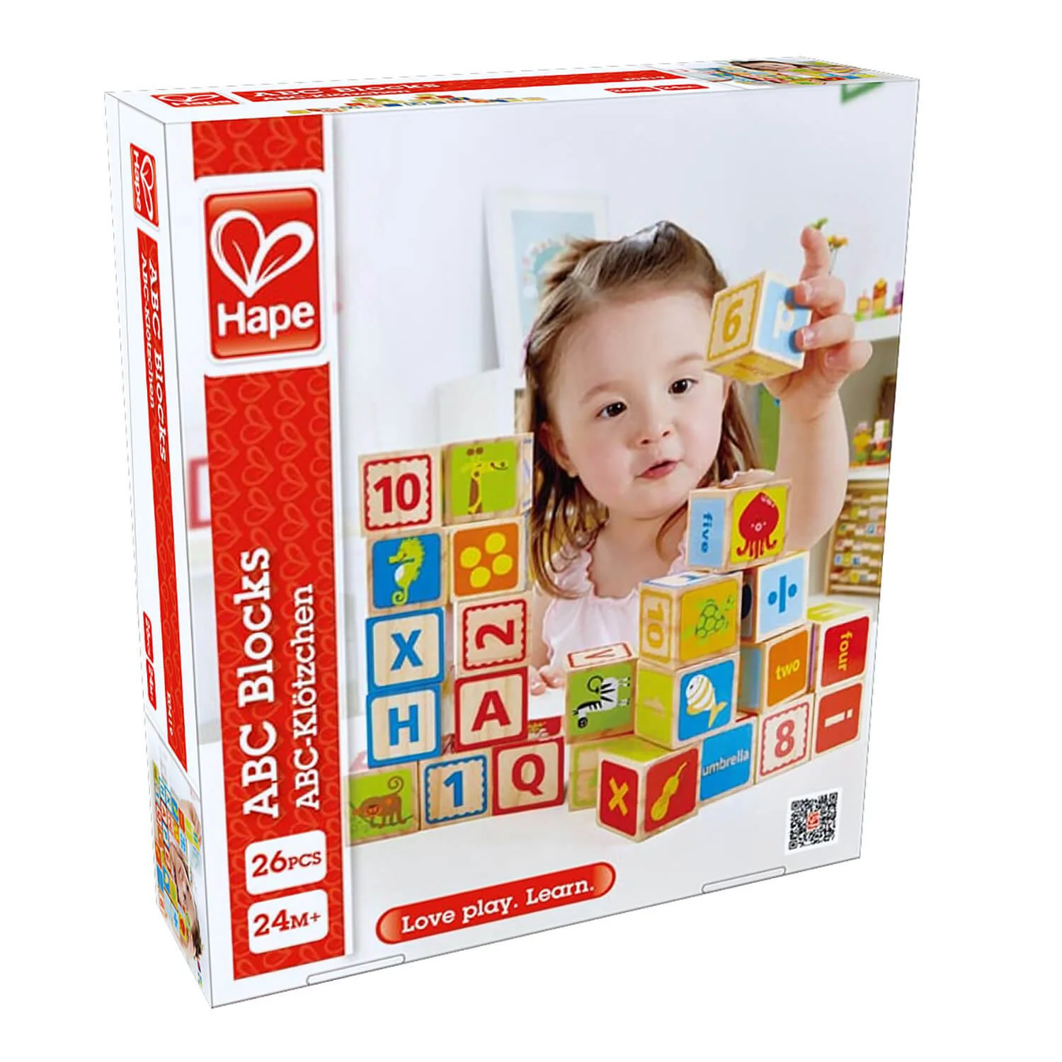 Деревянная игрушка Hape "ABC Blocks"