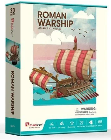 CubicFun 3D Puzzle - Roman Warship