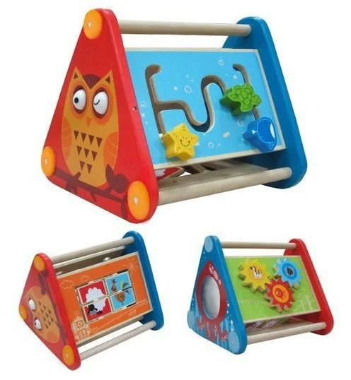 Деревянная игрушка Hape "Мобильный ящик для занятий"