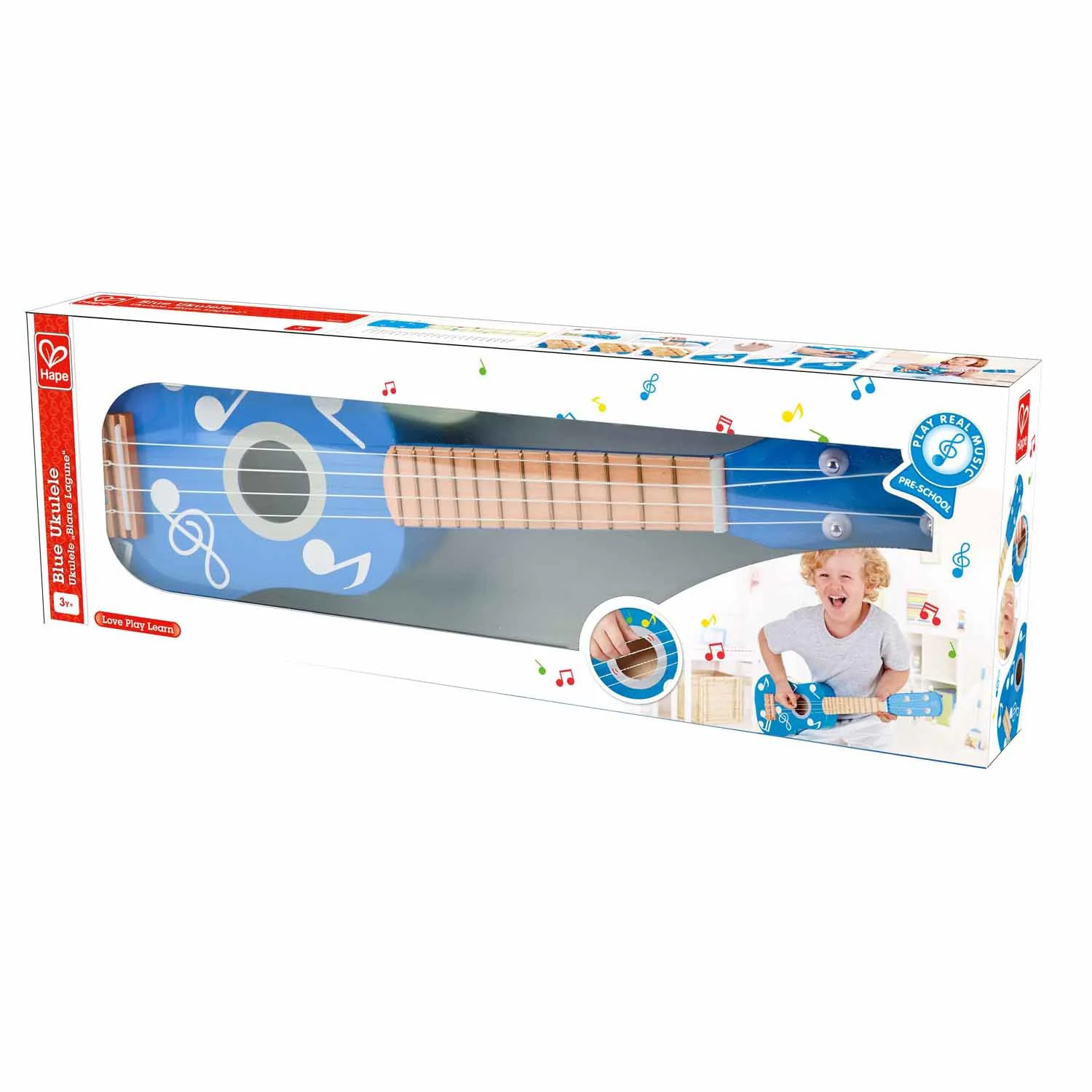 Chitara Albastra Hape "Ukulele" foto