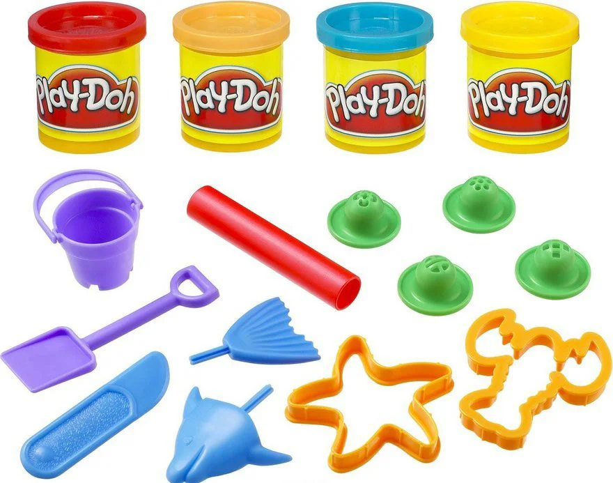 Set plastilina Caldarusa Hasbro Play-Doh, 4 cutii si accesorii foto
