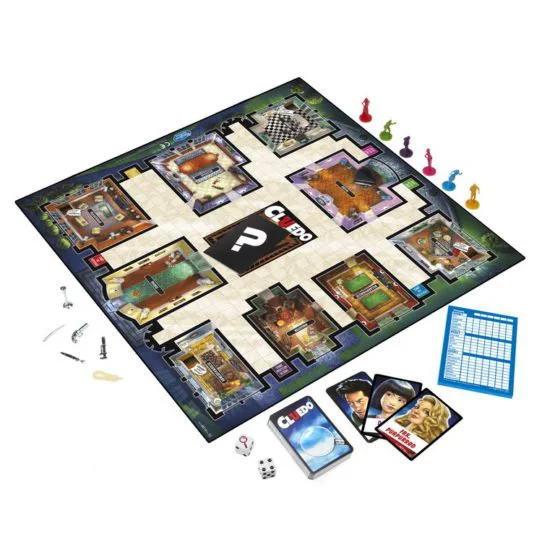 Детективная Игра Hasbro Cluedo - Раскройте загадку