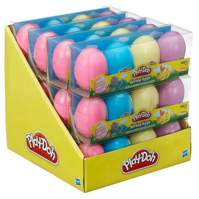 Набор пластилина Пасхальные яйца кролика Hasbro Play-Doh, 4 шт.