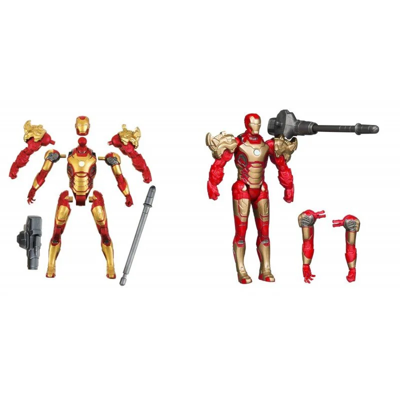 Figurina Iron Man The Avengers Marvel Hasbro, 9.5 cm, sortiment