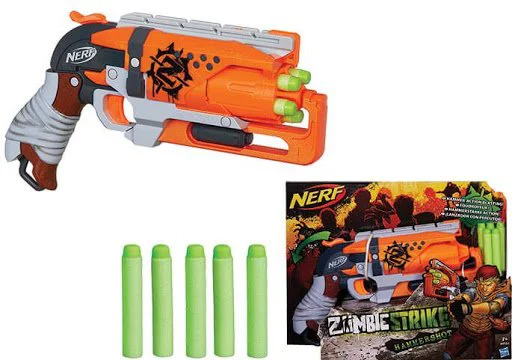 Arma de jucarie Blaster Hammershot Zombie Nerf Hasbro foto