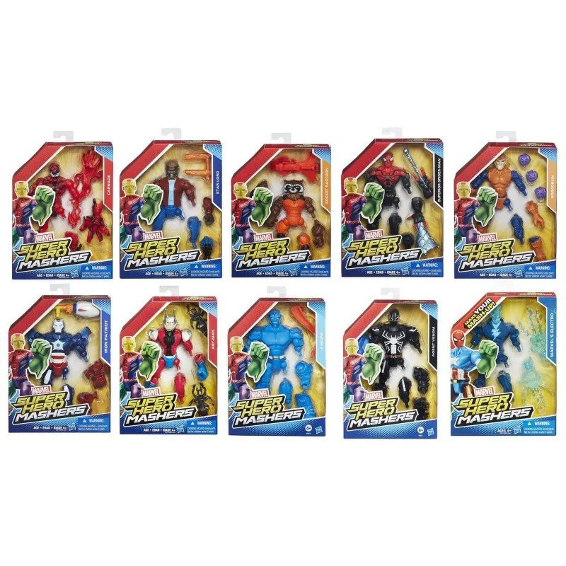Figurina Super Hero Mashers Marvel Hasbro, 15 cm, sortiment
