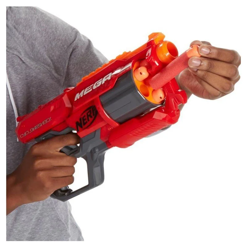 Arma de jucarie Blaster Cycloneshock Mega N-Strike Nerf Hasbro foto
