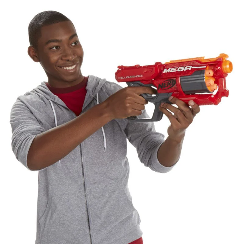 Arma de jucarie Blaster Cycloneshock Mega N-Strike Nerf Hasbro foto