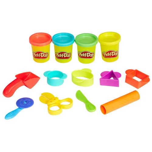 Set plastilina Starter Set Hasbro Play-Doh, 4 cutii si accesorii foto