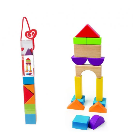 Set de constructie din lemn Hape Oras foto