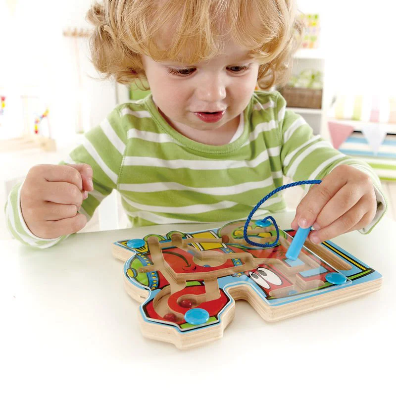 Деревянная игрушка Hape Лабиринт, Поезд foto