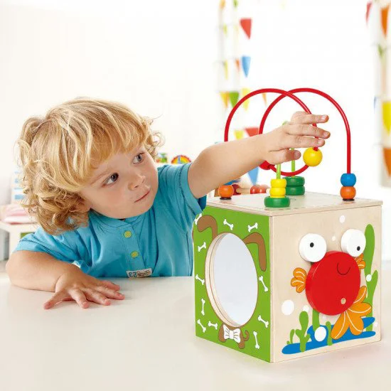 Jucarie din lemn Hape Cutie interactiva foto