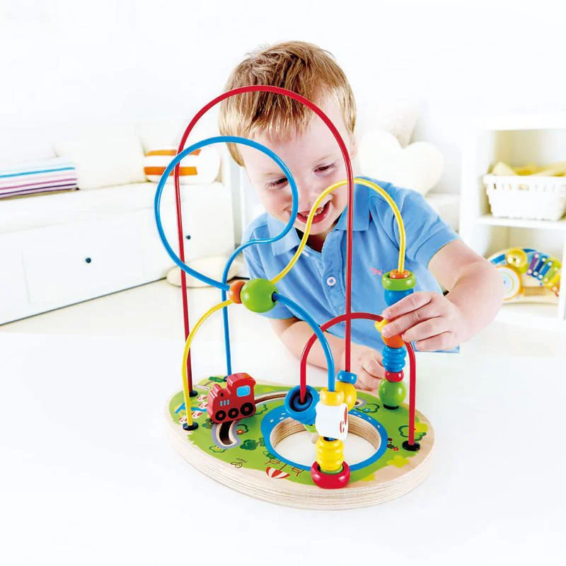 Jucarie din lemn Hape Playground Pizzaz foto