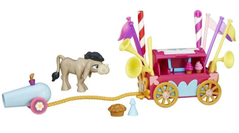 Set de joaca Ponei cu trasura My Little Pony Hasbro, sortiment