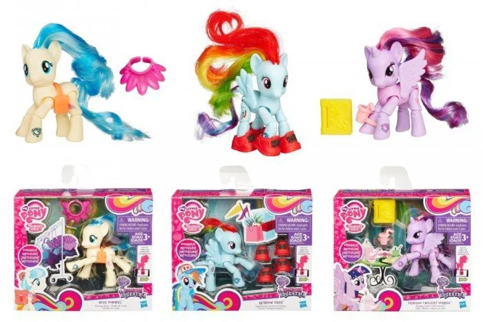 Set figurina articulata si accesorii Poseable Pony My Little Pony Hasbro, sortiment