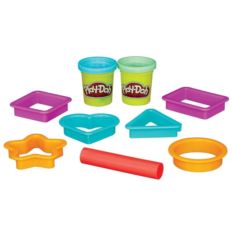 Набор пластилина Печенье Hasbro Play-Doh, 2 коробок и аксессуары, ассортимент