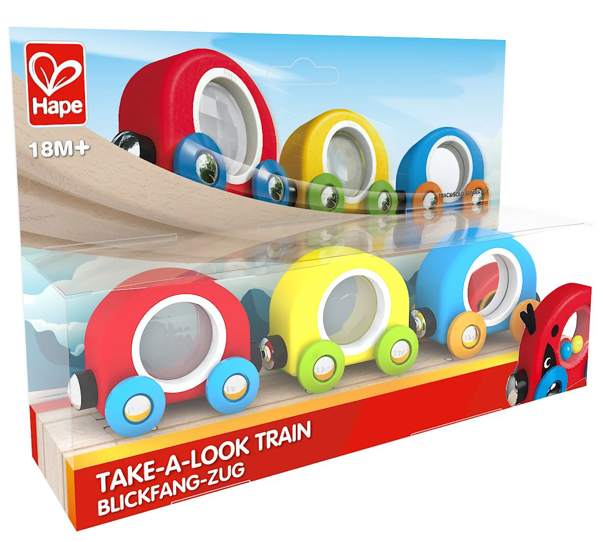 Деревянная игрушка Hape Поезд