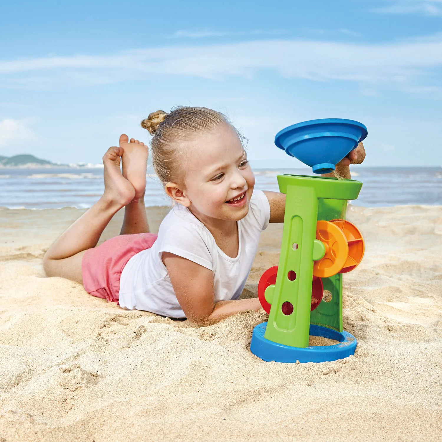 Игрушка Hape Двойное колесо для песка и воды foto