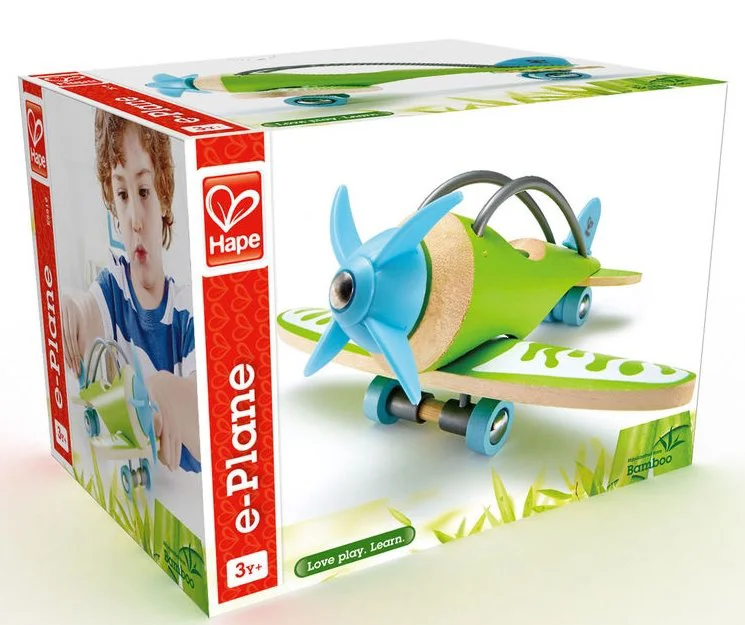 Avion din lemn Hape "E-plane" foto