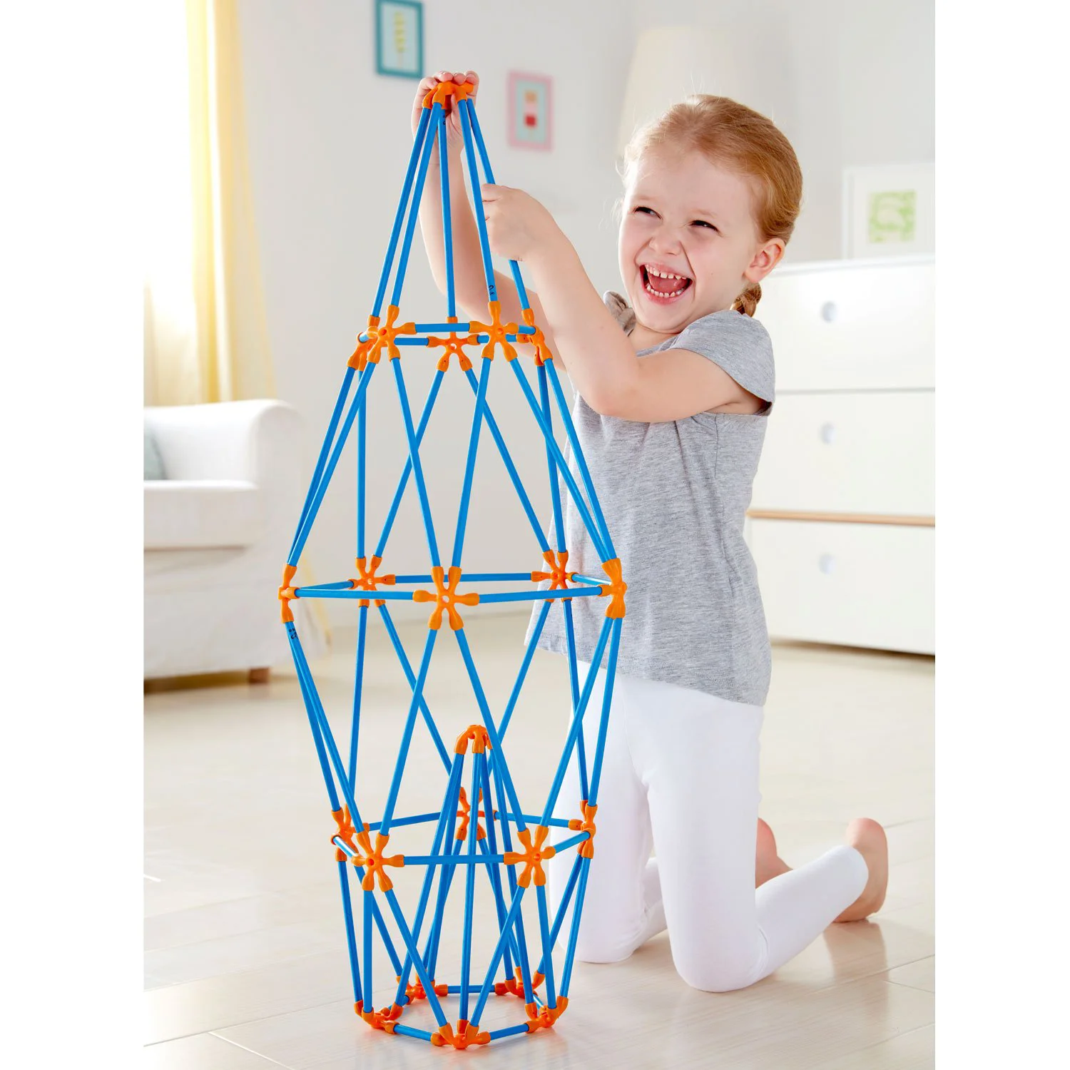 Строительный набор из бамбука Hape Flexistix Multi-Tower