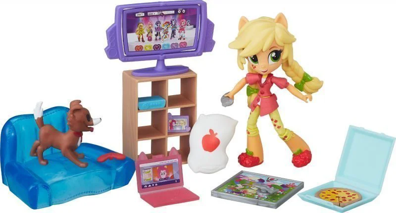 Set de figurine si accesorii Petrecere in pijamale My Little Pony Hasbro, sortiment