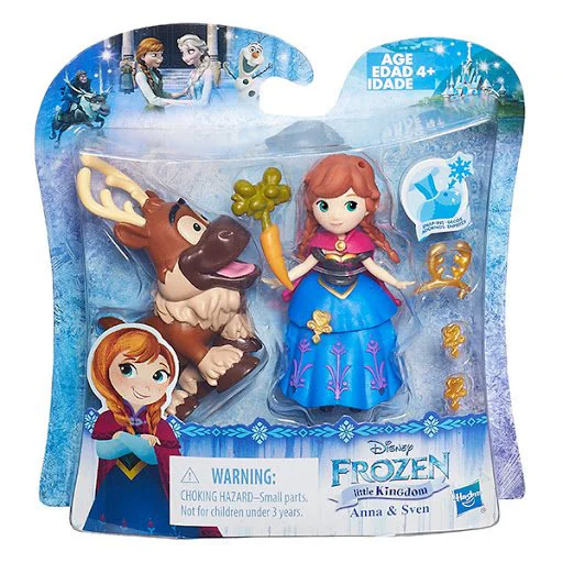 Set de figurine si accesorii Regatul de gheata Disney Frozen Hasbro, sortiment