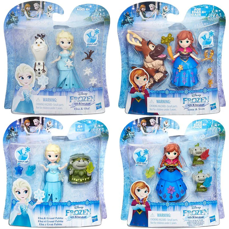 Set de figurine si accesorii Regatul de gheata Disney Frozen Hasbro, sortiment