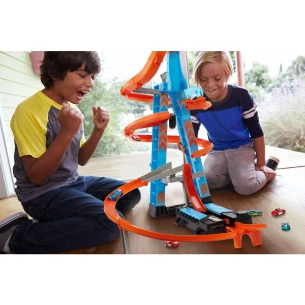Set de joaca Hot Wheels "Sky Crash Tower" foto