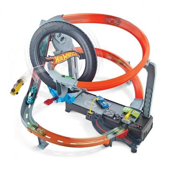 Set de joaca Hot Wheels "Hyper Boost Tire Shop" foto