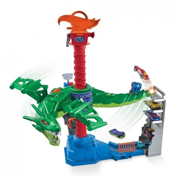 Set de joaca Hot Wheels "Air Attack Dragon"