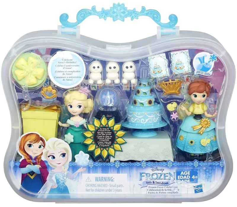 Set de joaca in cutie Micul Regat Disney Frozen Hasbro, 7.5 cm, sortiment