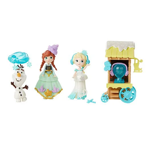 Set de joaca in cutie Micul Regat Disney Frozen Hasbro, 7.5 cm, sortiment