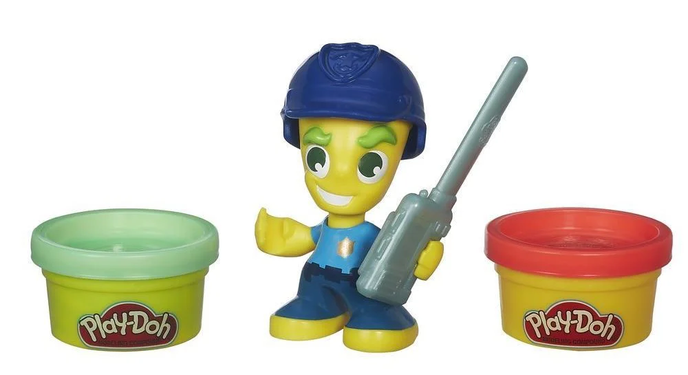 Set plastilina Cetatenii orasului Hasbro Play-Doh, 2 cutii si accesorii foto
