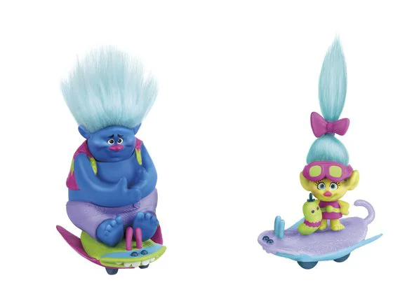 Set tematic cu figurine si accesorii Trolls Dream Works Hasbro