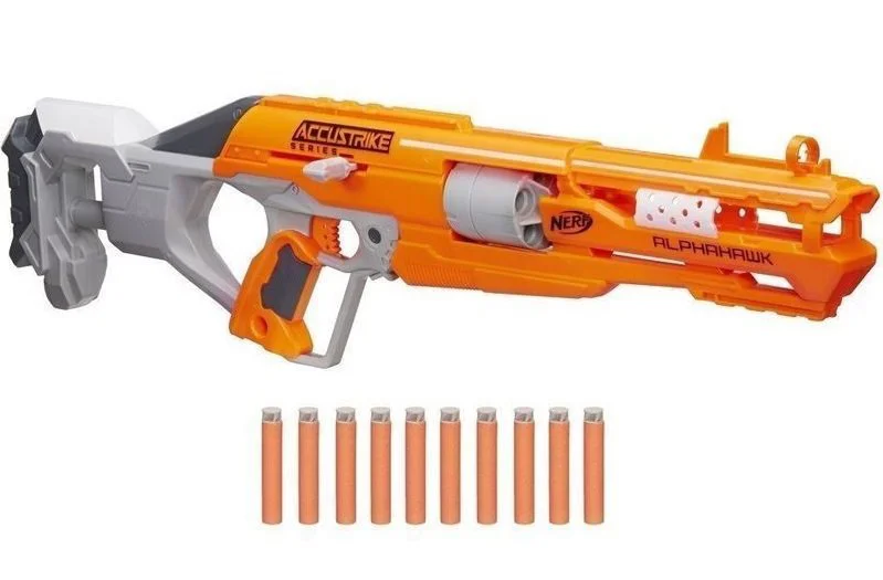 Arma de jucarie Blaster AccuStrike - AlphaHawk Nerf Hasbro foto