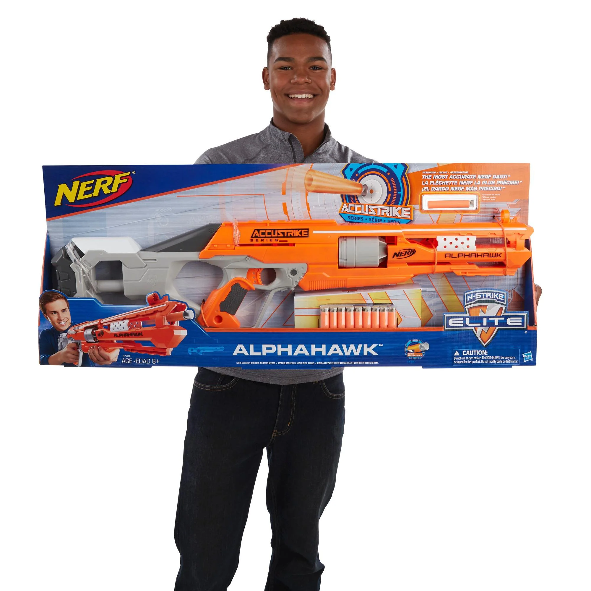 Arma de jucarie Blaster AccuStrike - AlphaHawk Nerf Hasbro foto