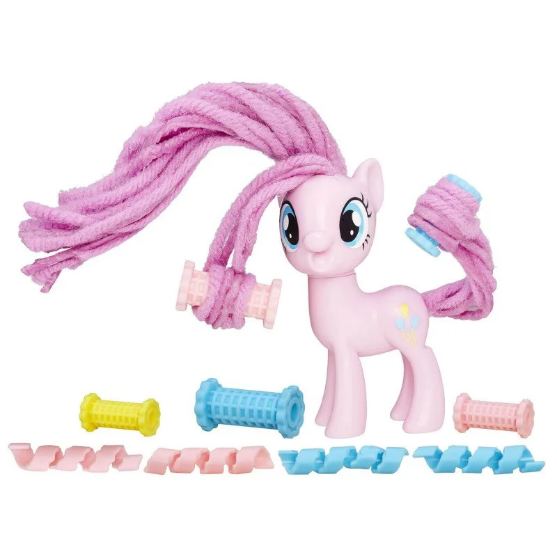 Set figurine si accesorii Pony cu coafuri stilate My Little Pony Hasbro, 7.5 cm, sortiment