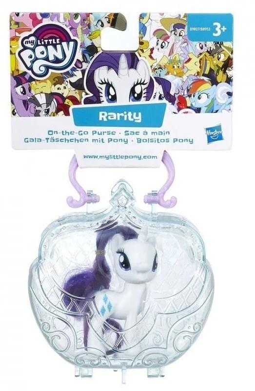 Set figurine si accesorii Pony cu poseta My Little Pony Hasbro, 7.5 cm, sortiment foto
