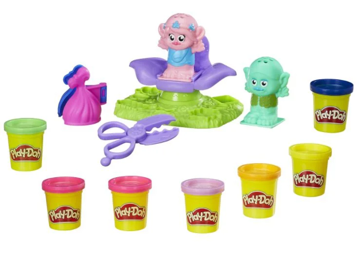 Набор пластилина Парикмахерская Hasbro Play-Doh, 7 коробок и аксессуары foto