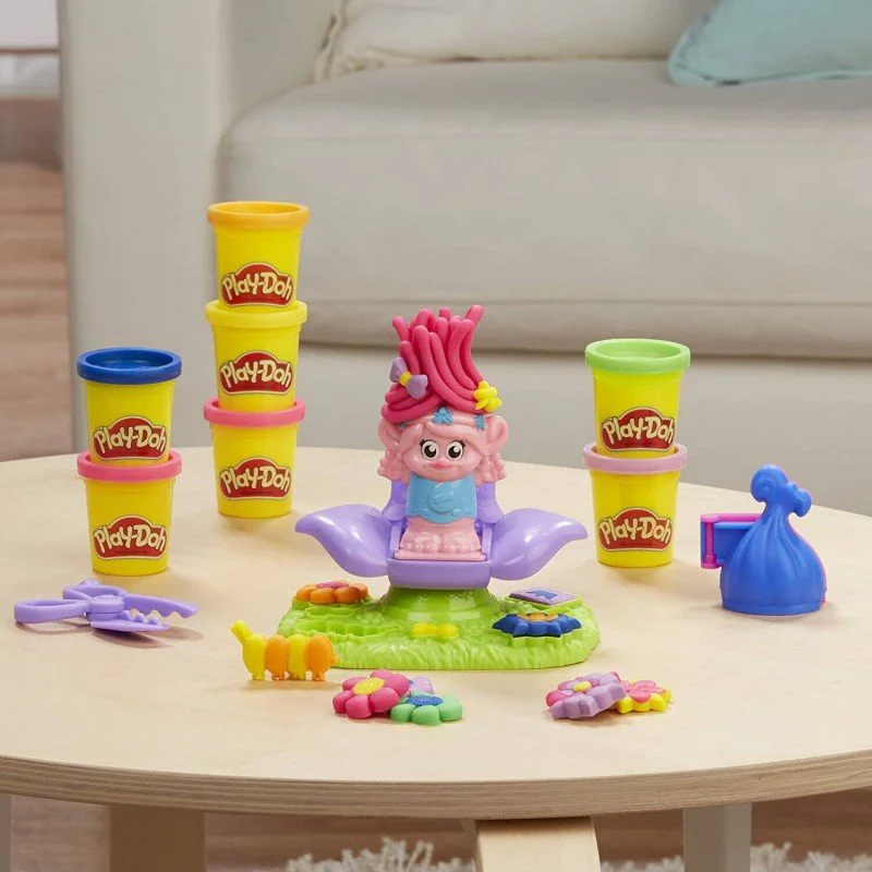Набор пластилина Парикмахерская Hasbro Play-Doh, 7 коробок и аксессуары foto