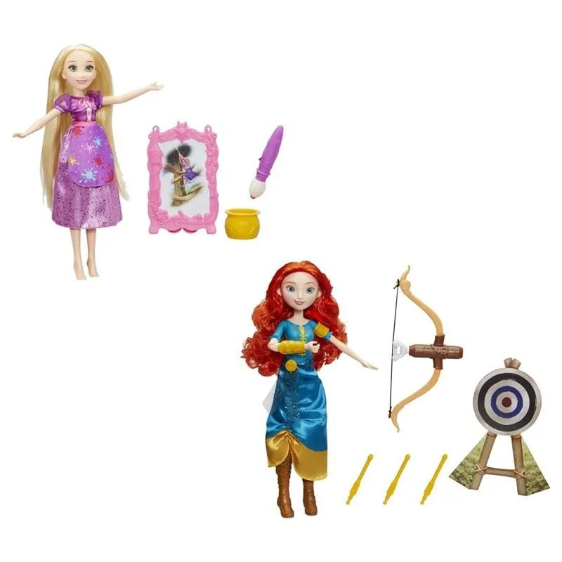 Papusa Printesa cu hobby Disney Princess Hasbro, 28 cm, sortiment foto