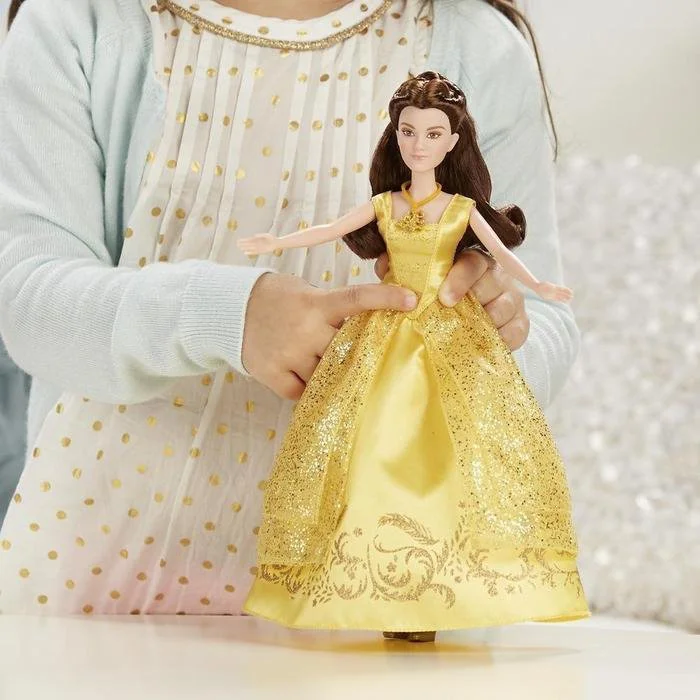 Papusa Belle in rochie de bal Beauty and the Beast Hasbro, 29 cm