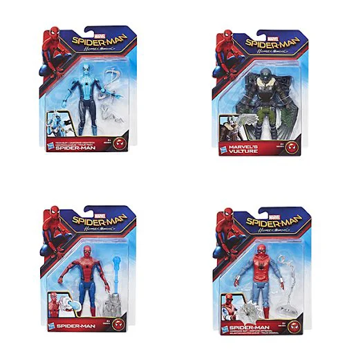 Set figurine si accesorii Super-eroii Spider-Man Homecoming Hasbro, 15 cm, sortiment