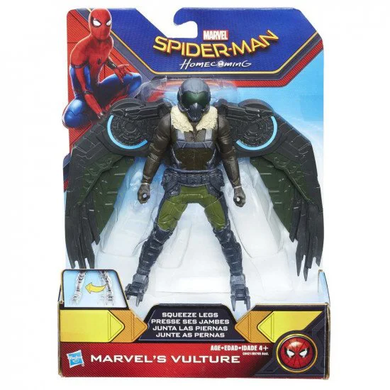 Set figurine si accesorii Eroii de actiune Spider-Man Homecoming Hasbro, 15 cm, sortiment