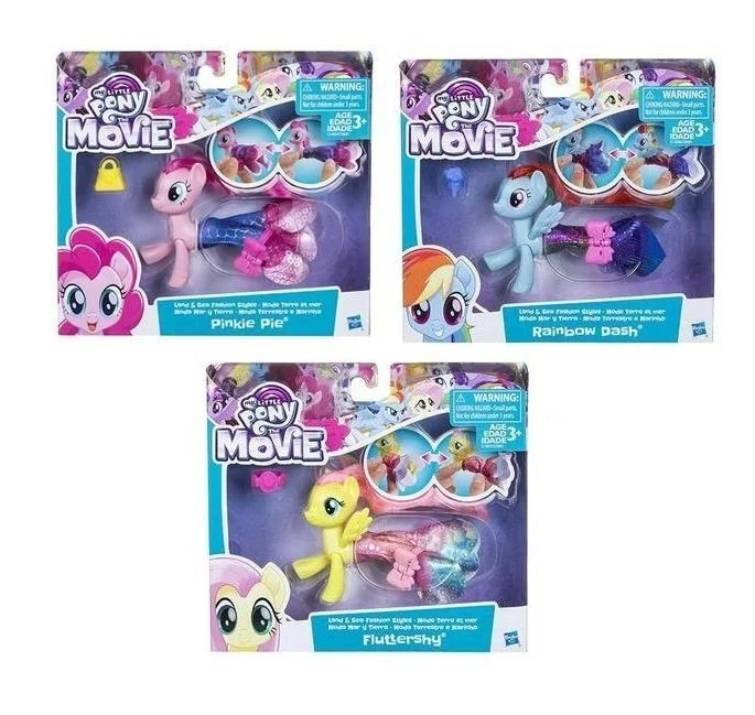 Figurina Ponei sirena My Little Pony Hasbro, 8 cm, sortiment