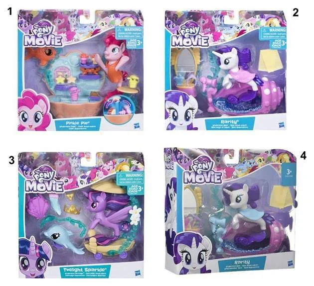 Set de joaca Lumea Subacvatica My Little Pony Hasbro, sortiment