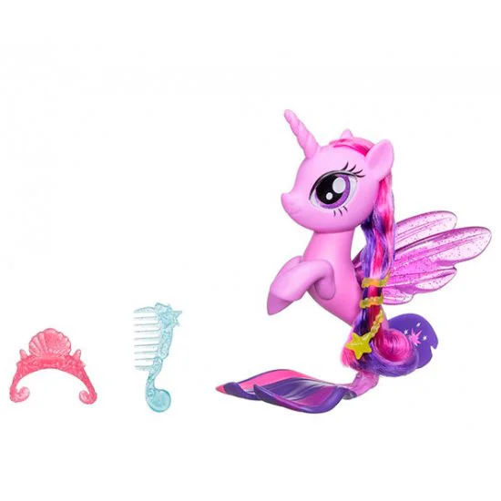 Set figurina si accesorii Ponei sirena My Little Pony Hasbro, 15 cm, sortiment