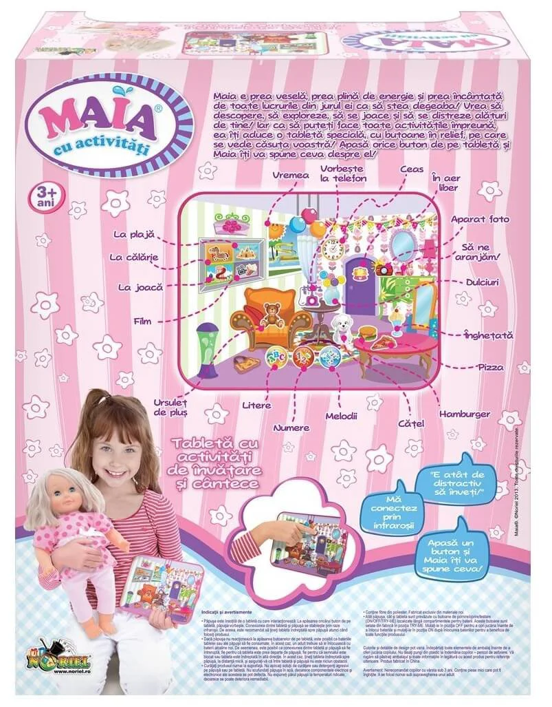 Papusa Noriel Maia cu activitati foto