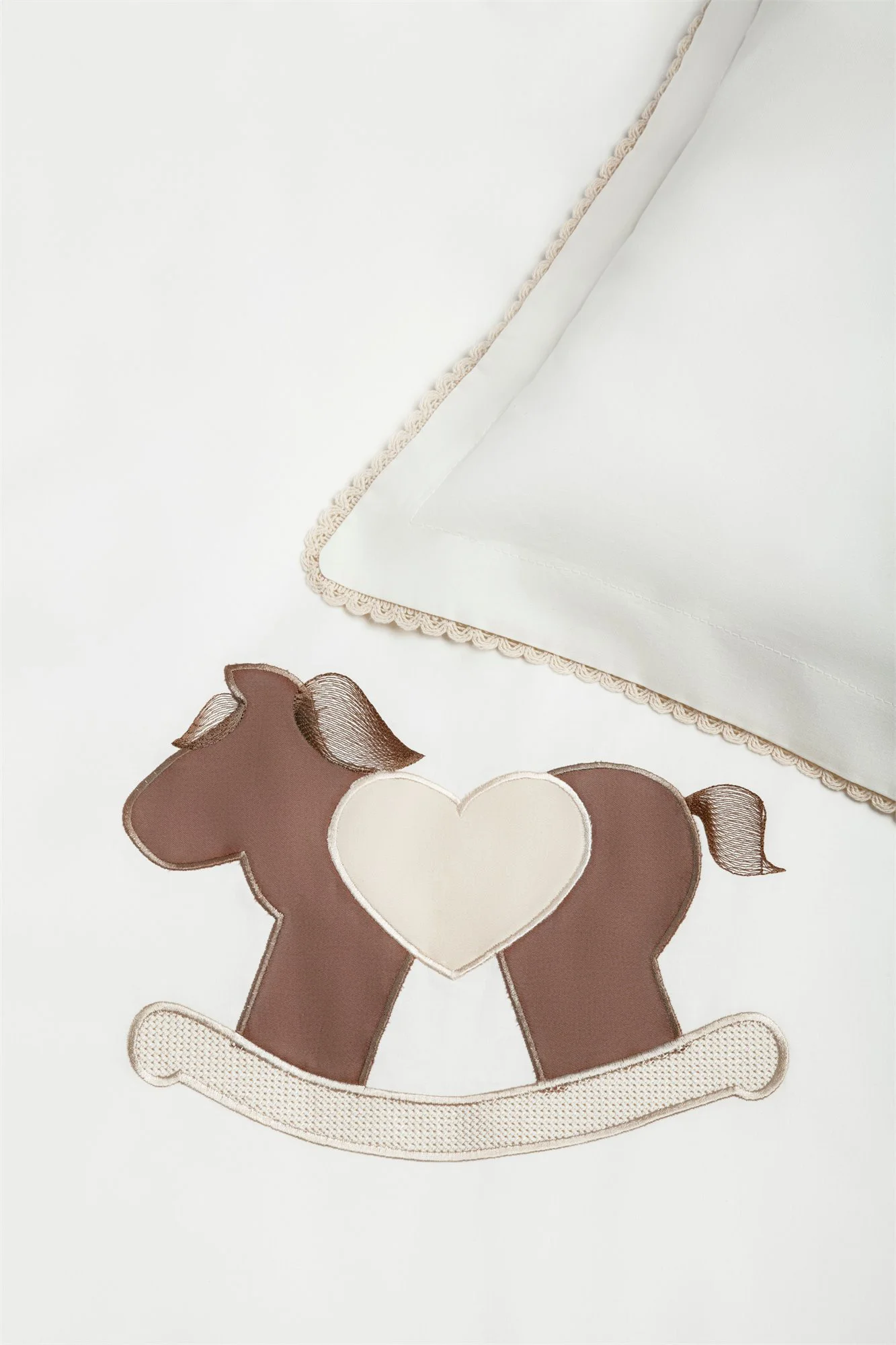 Комплект постельного белья Specialbaby Gigi бежевый из 3 предметов (Для кровати 120 * 60 см)