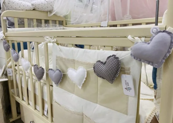 Гирлянда украшение Specialbaby с сердечками